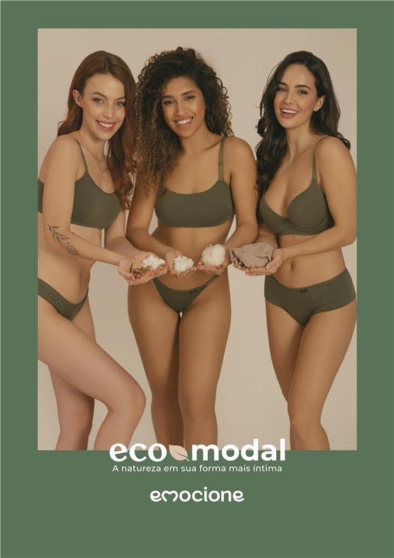 SUTIÃ COM BOJO SOFT E CINTA DUPLA ECOMODAL