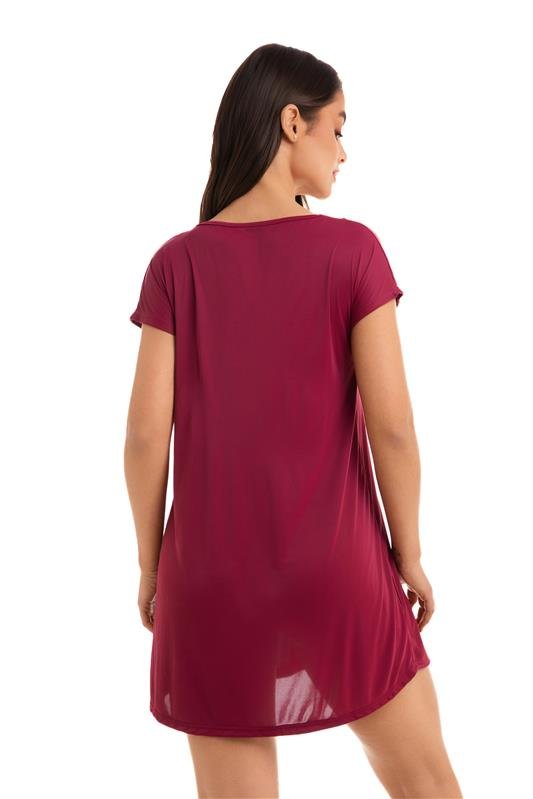 CAMISETÃO MANGA CURTA EM LIGANETE 