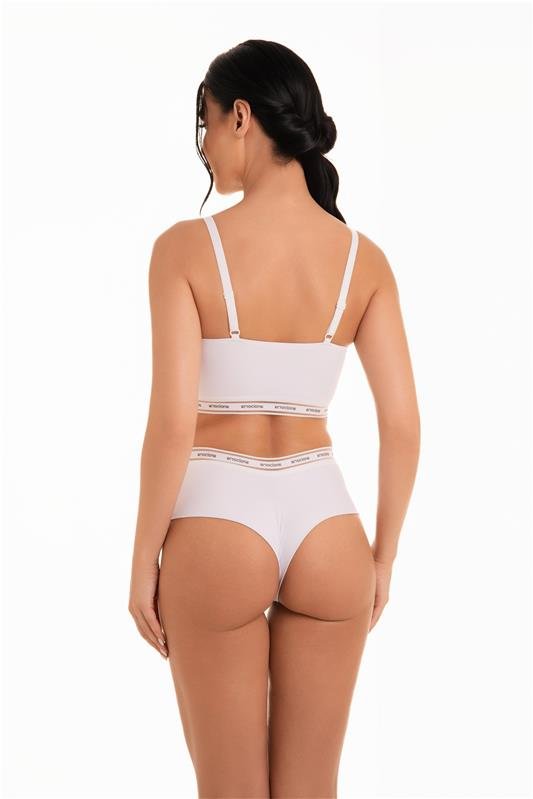 CONJUNTO TOP COM BOJO REMOVÍVEL, SEM ARO E ELÁSTICO PERSONALIZADO EMOCIONE
