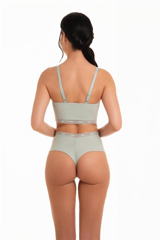 CONJUNTO TOP COM BOJO REMOVÍVEL, SEM ARO E ELÁSTICO PERSONALIZADO EMOCIONE